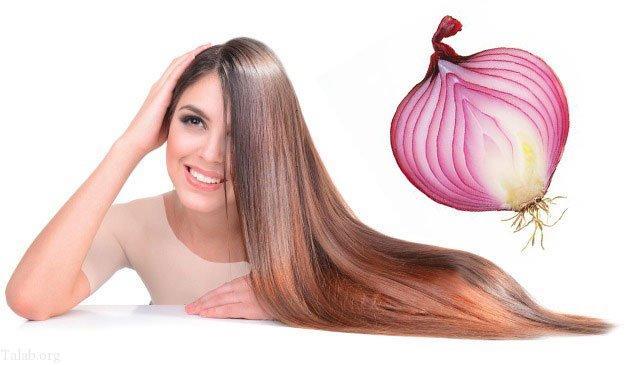 عصير البصل من أجل معالجة تقصف الشعر